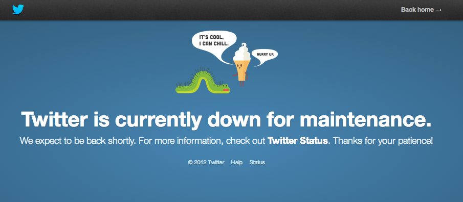 Twitter is DOWN??